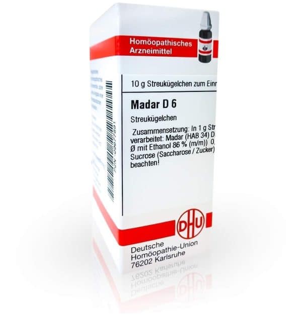 DHU Madar D6 10 g Globuli