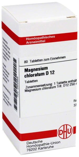 DHU Magnesium chloratum D12 80 Tabletten