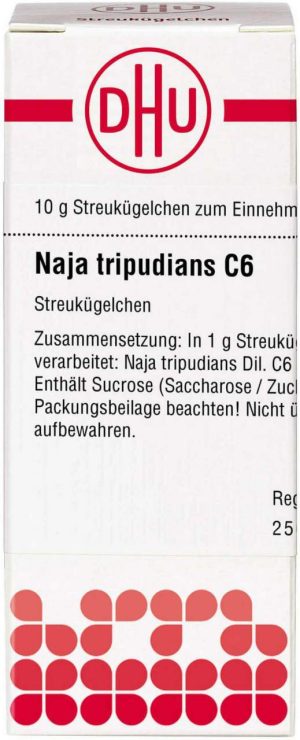 DHU Naja tripudians C6 Globuli 10 g