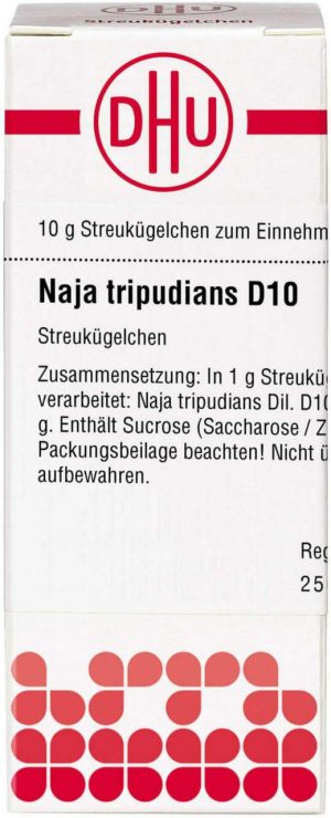 DHU Naja tripudians D10 Globuli 10 g