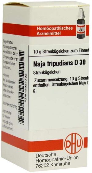 DHU Naja tripudians D30 Globuli