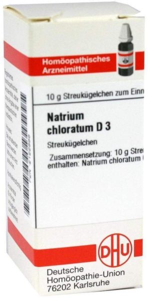 DHU Natrium chloratum D3 Globuli