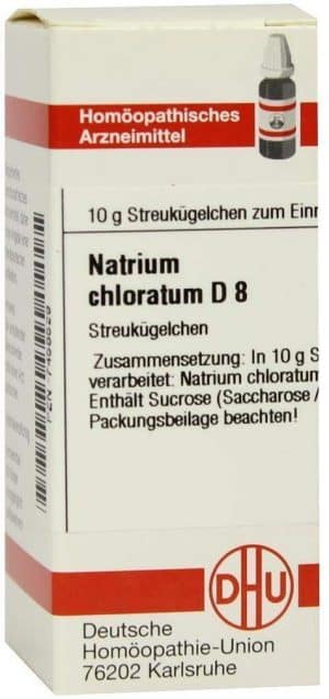 DHU Natrium chloratum D8 Globuli