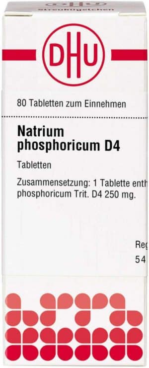 DHU Natrium phosphoricum D4 80 Tabletten