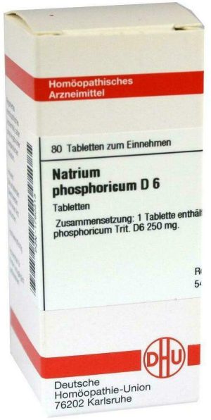 DHU Natrium phosphoricum D6 80 Tabletten