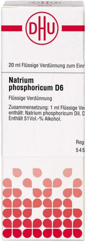 DHU Natrium phosphoricum D6 Dilution 20 ml