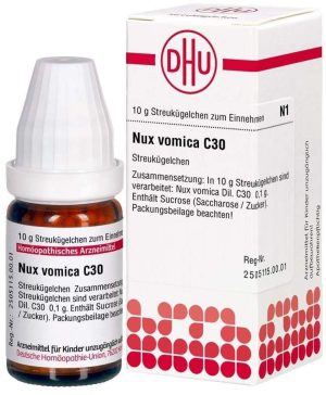 DHU Nux vomica C30 10 g Globuli