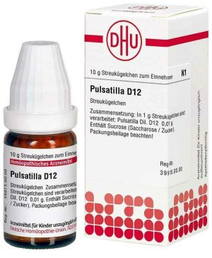 DHU Pulsatilla D12 10 g Globuli