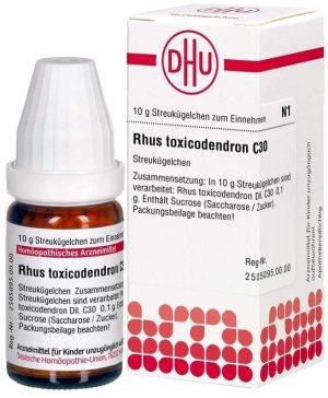 DHU Rhus toxicodendron C30 10 G Globuli