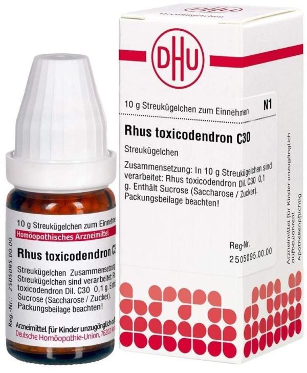 DHU Rhus toxicodendron C30 10 G Globuli