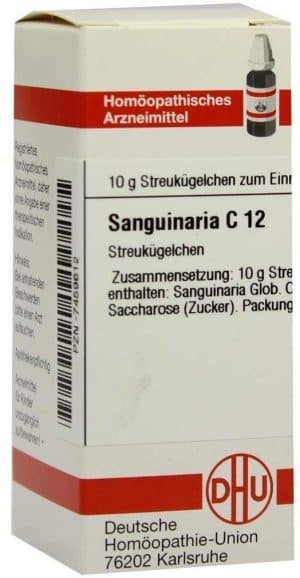 DHU Sanguinaria C12 10 g Globuli