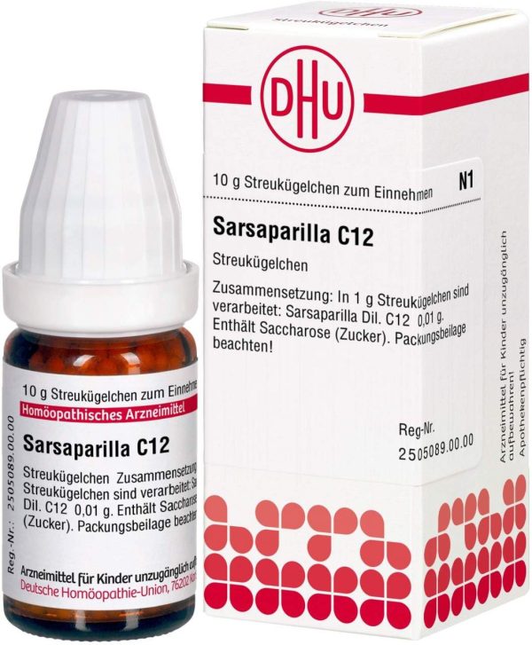 DHU Sarsaparilla C12 10 g Globuli