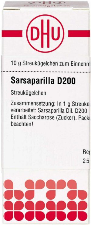 DHU Sarsaparilla D200 10 g Globuli
