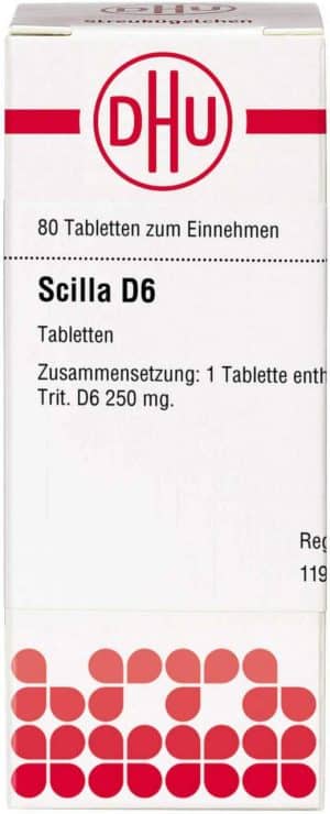 DHU Scilla D6 80 Tabletten