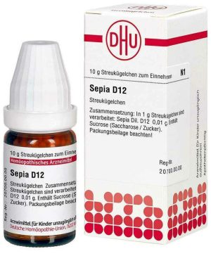 DHU Sepia D12 10 g Globuli