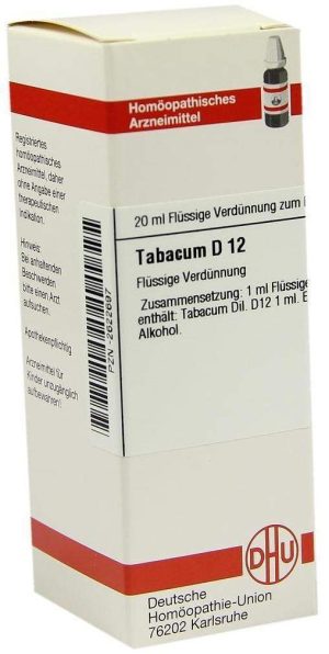 DHU Tabacum D12 20 ml Dilution