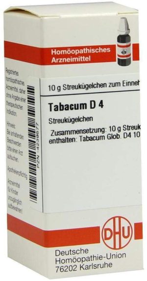DHU Tabacum D4 10 g Globuli