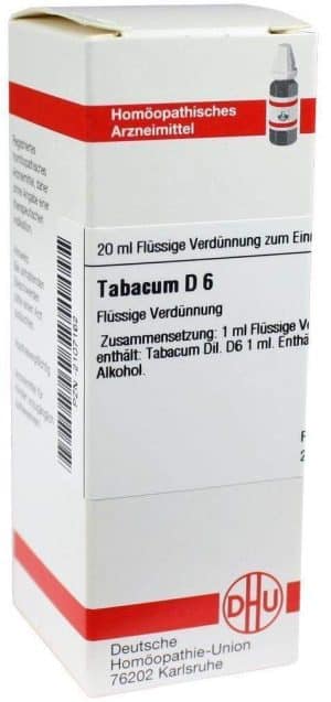 DHU Tabacum D6 20 ml Dilution