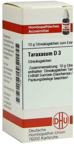 DHU Taraxacum D3 10 g Globuli