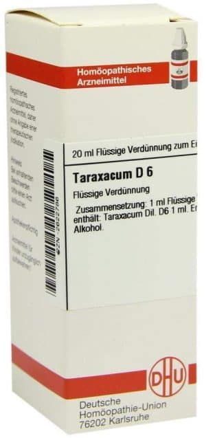 DHU Taraxacum D6 20 ml Dilution