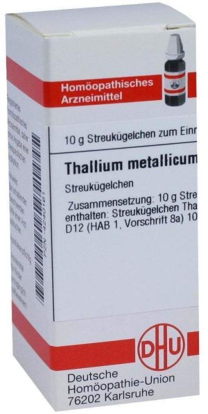 DHU Thallium Metallicum D12 10 g Globuli