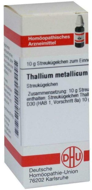 DHU Thallium Metallicum D30 10 g Globuli