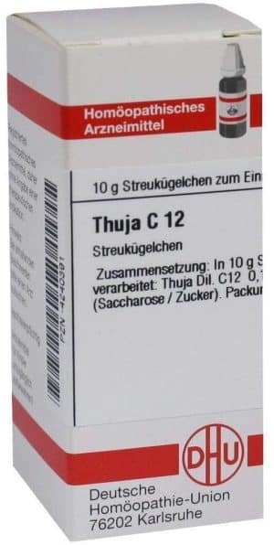 DHU Thuja C12 10 g Globuli