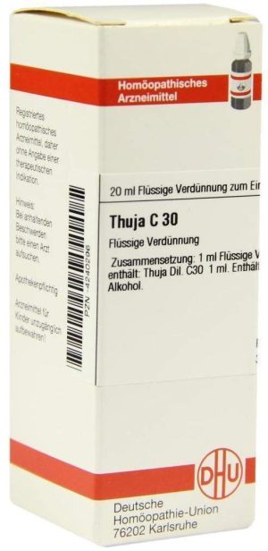 DHU Thuja C30 20 ml Dilution