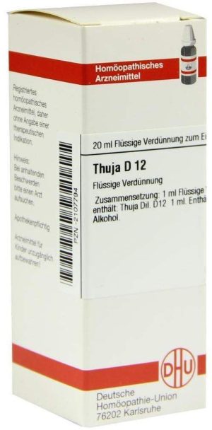 DHU Thuja D12 20 ml Dilution