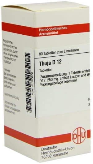 DHU Thuja D12 80 Tabletten