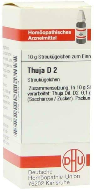 DHU Thuja D2 10 g Globuli