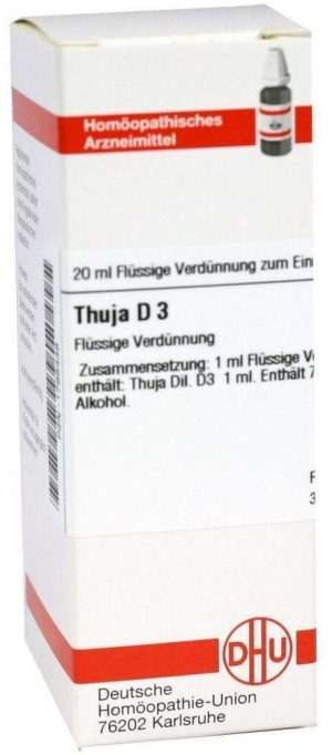 DHU Thuja D3 20 ml Dilution