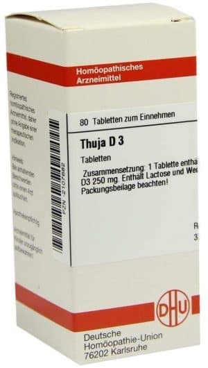 DHU Thuja D3 80 Tabletten
