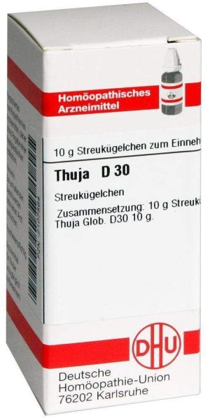 DHU Thuja D30 10 g Globuli