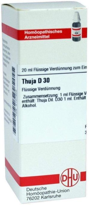 DHU Thuja D30 20 ml Dilution