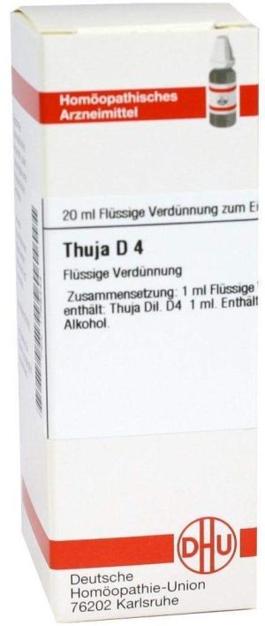 DHU Thuja D4 20 ml Dilution