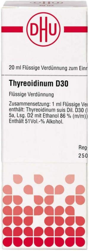 DHU Thyreoidinum D30 20 ml Dilution