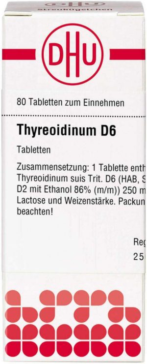 DHU Thyreoidinum D6 80 Tabletten