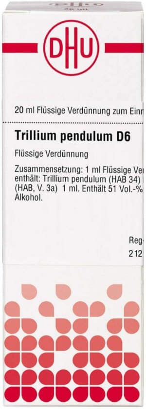DHU Trillium Pendulum D6 20 ml Dilution