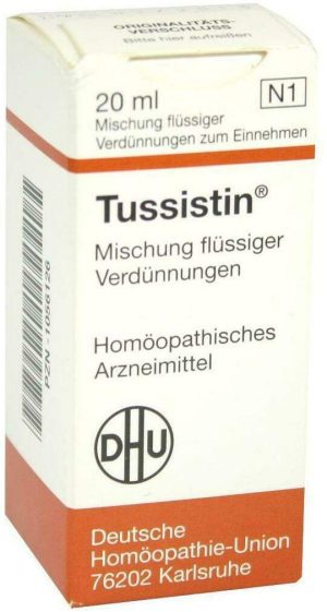 DHU Tussistin 20 ml Liquidum