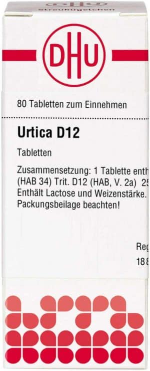 DHU Urtica D12 80 Tabletten