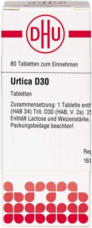 DHU Urtica D30 80 Tabletten