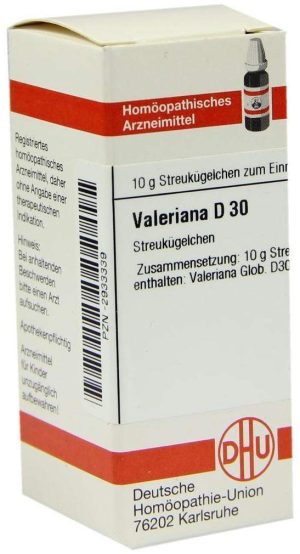DHU Valeriana D30 10 g Globuli