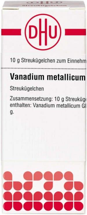 DHU Vanadium Metallicum C30 10 g Globuli
