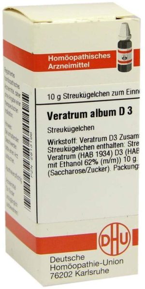 DHU Veratrum Album D3 10 g Globuli