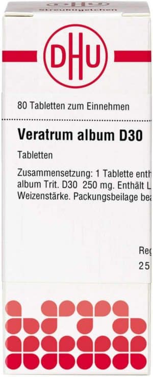 DHU Veratrum Album D30 80 Tabletten