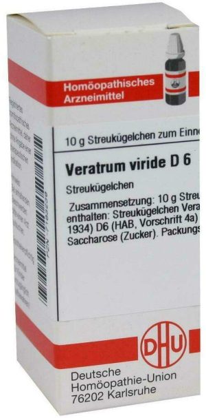 DHU Veratrum Viride D6 10 g Globuli