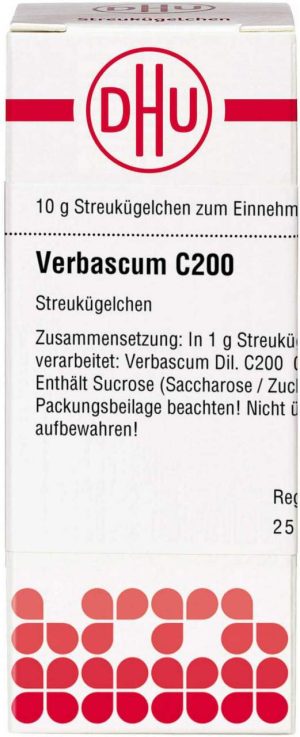 DHU Verbascum C200 10 g Globuli