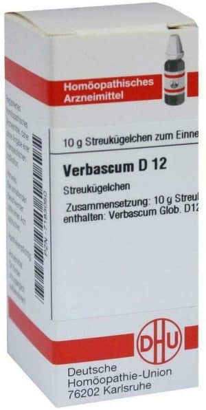 DHU Verbascum D12 10 g Globuli