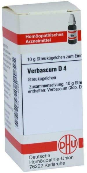 DHU Verbascum D4 10 g Globuli